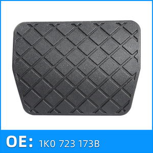 Volkswagen <b>Rubber</b> Brake Pedal Anti Slip <b>Mat</b> 1K0723173B Non Skid Car <b>Floor</b> Liner - Product Image 4