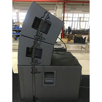 Sistem Suara PA Profesional untuk Panggung Konser Luar Ruangan, Set Speaker Line Array Pasif 8 Inch & 18 Inch untuk Panggung