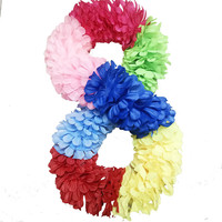 S02471 collier leis à fleurs, 1.2 mètres, pour célébrer la fête sur la plage