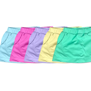 Preorder High Quality Colorful Print Girl Cotton Skirt Wholesale Western Clothes Girls Children <strong>Kids</strong> Boutique <strong>Dress</strong> - Product Image 1