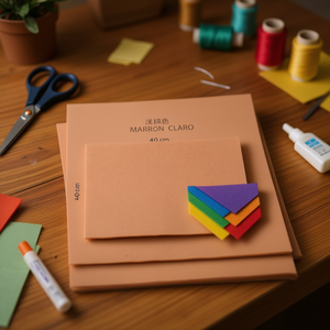 Foglio di Feltro Ilan 40x60 Cm Marrone Chiaro, Materiali per Artigianato - Product Image 2