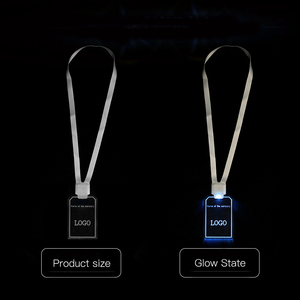 Dây đeo lối vào bên, logo tùy chỉnh, bảng dạ quang Acrylic - Product Image 2
