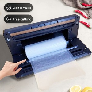 Machine <span class=keywords><strong>d</strong></span>'emballage sous <span class=keywords><strong>vide</strong></span> tout-en-un, machine à sceller les aliments en plastique, <span class=keywords><strong>appareil</strong></span> compact pour la conservation de la fraîcheur à la maison - Product Image 2