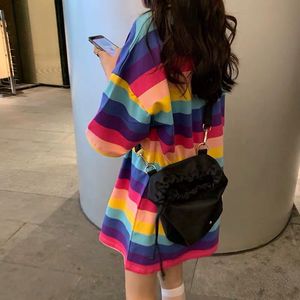 Black Drawstring <b>Shoulder</b> Bag With Thick <b>Strap</b> Minimalist Crossbody Bag For Women - Product Image 2