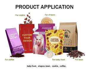 Custom Print Wholesale Side Gusset Aluminum Foil Coffee Bean Packaging Pouch Bags with Valve - Product Image 4