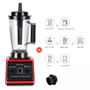 Fabrika Toptan Satış Güçlü <span class=keywords><strong>Blender</strong></span>, Meyve Sıkacağı, Öğütücü, Smoothieler, Bebek Maması ve Ev Mutfağı için Buz Kırma Özellikli Mutfak Robotu - Product Image 6