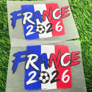 Vinilo Termoadhesivo DTF para Camisetas, Diseño de la Copa Mundial de Fútbol 2026, Listo para Planchar, para Jugadores de Fútbol, Impresión FA - Product Image 4
