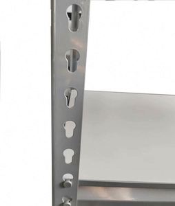 אור חובה זווית פלדה אחסון מדף מחסן מדף זווית מרוקד זווית פלדה - Product Image 4