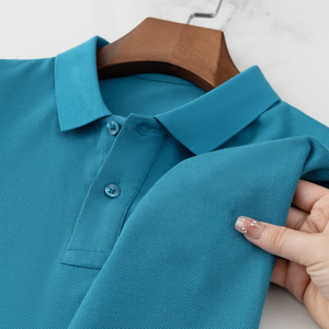 Polo pour homme en molleton doux à l'intérieur, confortable, décontracté, à manches courtes, pour la maison - Product Image 3