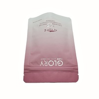 Pochette d'emballage en collagène avec impression UV par points imprimée au design personnalisé sac en plastique Ziplock en aluminium pur