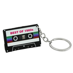 Porte-clés en caoutchouc acrylique personnalisable Taylor Music Tape, cadeau pour <span class=keywords><strong>audiophile</strong></span>, porte-clés de voiture et pendentif de sac tendance - Product Image 5
