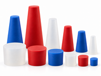 Bouchons et capuchons en caoutchouc silicone résistants aux hautes températures, couvercles anti-poussière pour équipements industriels