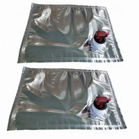 1L 2L 3L 5L 10L 20L 22L 25L 50L 200L Litres Sac En Boîte Boisson Café Vin Cola Lait Huile D'eau Transparent Feuille Aseptique Sacs