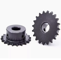 45 #   Pignon de chaîne simple rangée en acier, pas de 12,7 mm, standard industriel, fabriqué en Chine