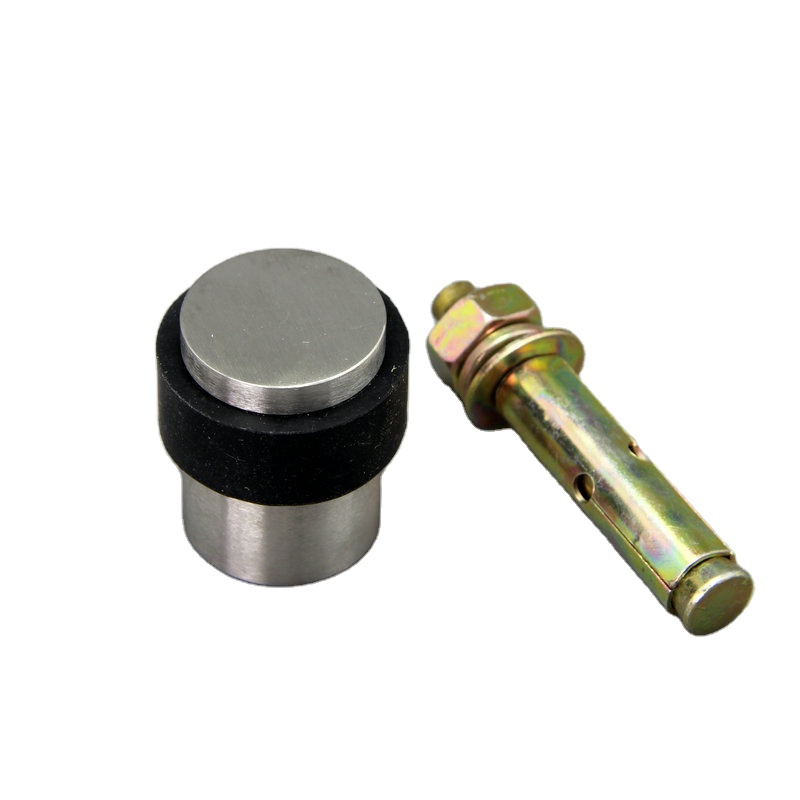 Напольная резиновая дверная пробка из нержавеющей стали