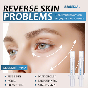 OTVENA Gel Contour des Yeux Végétalien Bio aux Peptides Anti-Poches Instantané et Anti-<span class=keywords><strong>Rides</strong></span> 8ml Crème Sous les Yeux - Product Image 5