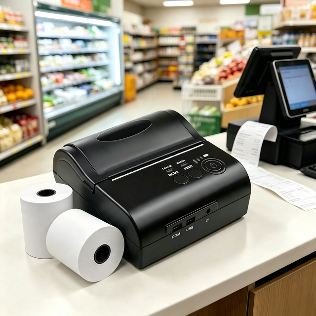 Cheap Mini Handheld Portable 80mm Parking Ticket Thermal Printer for Taxi Receipt Printing POS ESC Compatible in Stock