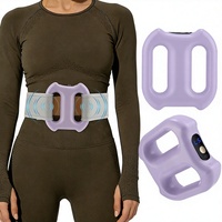 Masseur Fascia Électrique à Double Anneau Fitease, Moteur Sans Balais, Rechargeable, Contrôle de la Durée de 50 Minutes, Appareil de Réduction Rapide de la Graisse à Domicile