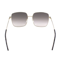 Lunettes de soleil polarisées rétro unisexes 2023 en métal UV400, monture noire tendance pour homme avec garniture or et blanc, verres PC TAC, personnalisation du logo