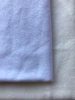 Tissu de flanelle de coton matériau brossé blanchi à 2 faces pour sacs et chaussures tissé uni solides Textiles de maison C20 * 10 simple