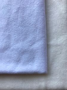 Cotton flannel vải 2-mặt tẩy trắng chải vật liệu cho túi xách và giày dệt đồng bằng chất rắn nhà dệt may C20 * 10 đơn - Product Image 4