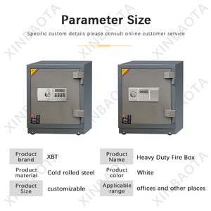 Caja Fuerte Metálica Resistente para el Hogar XBT-Factory, Caja de Seguridad a Prueba de Fuego para Dinero en Efectivo, Coffre Fort, Las Mejores Cajas Fuertes para Uso Doméstico - Product Image 3