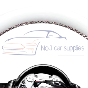 Volant en cuir blanc modifié pour X1 X3 X4 F10 F06 F91 F92 F93 F12 F13 F90 F02 F36 F35 ZC-M6P - Product Image 3