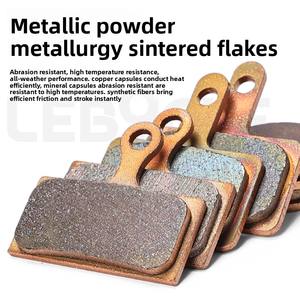 Plaquettes de frein de vélo tout métal Freins à <span class=keywords><strong>disque</strong></span> universels Accessoires pour VTT <span class=keywords><strong>Bloc</strong></span> de frein optimisé pour des performances améliorées - Product Image 2