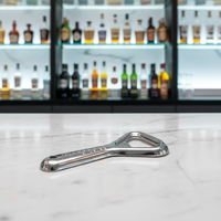 Promotion Fabricant : Décapsuleur de Bouteilles en Métal Personnalisable, Chrome, Vierge pour Sublimation, pour Hôtels et Bars