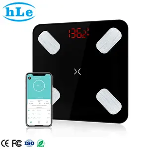 2021 Alibaba Health Electronic Led Display Weight Balance App Android Smart Blue Tooth Body Fat Scales