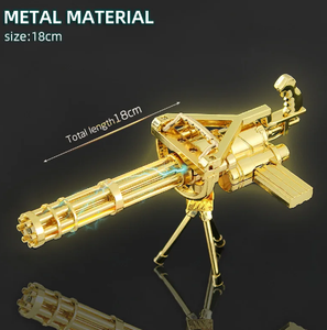 Pistolas de juguete para adultos RPK colección de Metal ensamblable niños hombres regalo de Navidad balas extraíbles - Product Image 5