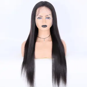 High Quality Wholesale Factory Glueless Dark Blonde Full Hd Lace Silk Base Human Hair Women Wigs