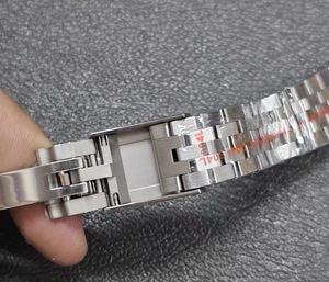 904L Stainless Steel Watch Wristband Jubilee Bracelet Oysterlock for Rolex Arf <strong>GMT</strong> <strong>Master</strong> 2/Dayjust 41mm/36mm M126710 - Product Image 6