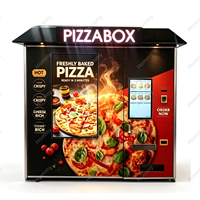 Distributeur automatique de pizzas, service 24h/24, 7j/7, fabricant de pizzas cuites, Chine