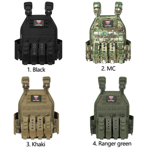 Vente en gros, livraison directe d'usine, gilet de sécurité ARTEX 8121, gilet tactique réglable avec système MOLLE, boucle à dégagement rapide - Product Image 6