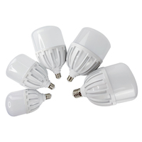 Ampoule LED haute puissance 80W 100W AC220V avec couvercle en aluminium, LED SMD, ampoule haute baie E27 B22 Stick