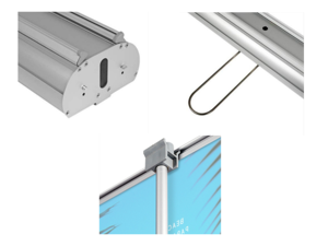 <span class=keywords><strong>Dual</strong></span>-mặt trong nhà nhôm di động cầm tay có thể thu vào đứng <span class=keywords><strong>Roll</strong></span>-<span class=keywords><strong>up</strong></span> biểu ngữ hiển thị cho quảng cáo trong nhà - Product Image 4