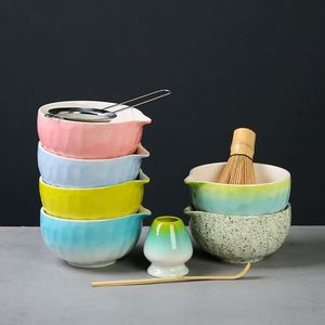 Batidor de Bambú Ceremonial Único con Forma de Diamante para Matcha, Herramientas Premium Texturizadas para Preparar Matcha, Batidor Chasen y Soporte para Tazón - Product Image 4