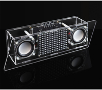 Kit électronique DIY audio Bluetooth, circuit imprimé LED pour spectre musical, rythme de fréquence musicale, kit haut-parleur Bluetooth