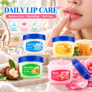 Vente en gros OEM de cosmétiques coréens pour le soin de la peau, baume à lèvres hydratant et nourrissant à la vitamine E et au miel, ensemble pour femmes - Product Image 2