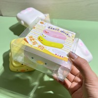 Jouet anti-stress en PU à montée lente, en forme de canard moelleux et mignon, pour filles - Vente chaude