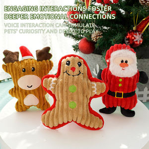 Giocattoli Natalizi per Cani e Gatti, Bambole di Peluche con Suono BB, Vendita all'Ingrosso - Product Image 6