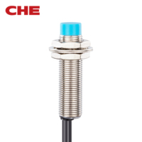 LJ12A3-4-Z/BY M12 PNP NO DC6-36V 3 Kabel Sensor Saklar Kedekatan Induktif Deteksi Logam Jarak Deteksi Ganda Panjang Tipe Flush