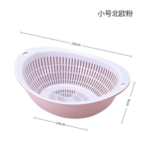 Premium Plastic Pan Pot Coador Escorredor De Massas Escorredor Placa De Filtro De Alimentos Peneira Drenagem De Massa De Espaguete Coador De Alimentos - Product Image 6