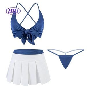 Plage fête femmes école <span class=keywords><strong>maillot</strong></span> <span class=keywords><strong>de</strong></span> <span class=keywords><strong>bain</strong></span> uniforme Costume étudiant naval marin maillots <span class=keywords><strong>de</strong></span> <span class=keywords><strong>bain</strong></span> Cosplay 2023 été Anime jeu <span class=keywords><strong>de</strong></span> rôle tenues - Product Image 6