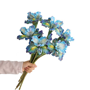 ดอกไม้อลิซประดิษฐ์ม่านตาเทียมดอกไม้สีชมพูสีขาวดอกไม้งานแต่งงานบ้านโรงแรม - Product Image 5