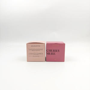 Boîtes rigides en carton avec logo personnalisé, gaufrage, revêtement UV, laminage mat, échantillon gratuit, couleur personnalisée - Cadeau de luxe, bougie parfumée - Product Image 6