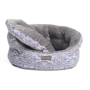 Elegante Flanell-Luxus-Hunde betten mit festem Muster, die Plüsch komfort für den Raum Ihrer Haustiere bieten - Product Image 5