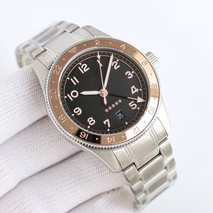 Montres mécaniques de haute qualité, vente chaude, design de créateur, bracelet en acier inoxydable, haut de gamme, unisexe, boîtier doré - Product Image 6