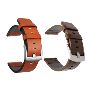 Trendybay – <span class=keywords><strong>bracelet</strong></span> de <span class=keywords><strong>montre</strong></span> en cuir de vache véritable, structure flexible et confortable, 18mm, 20mm, 22mm, 24mm, adapté aux montres automatiques universelles - Product Image 1